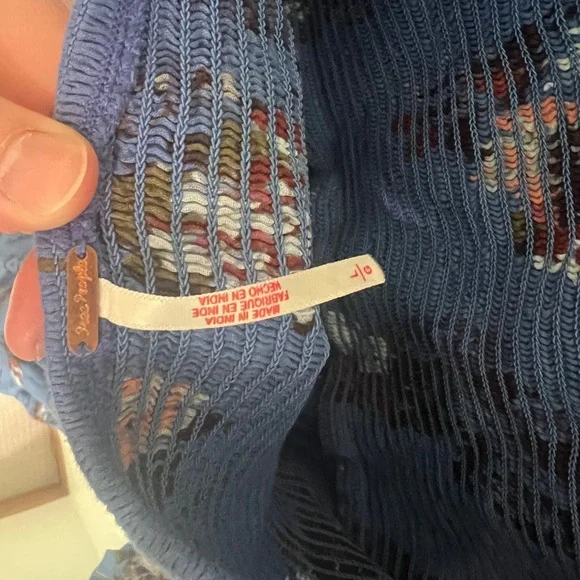 Floral Blue Dress - Picture 5 of 5